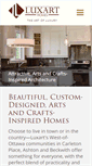 Mobile Screenshot of luxarthomes.com